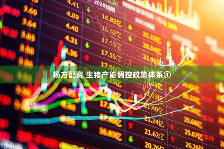 杨方配资 生猪产能调控政策体系①